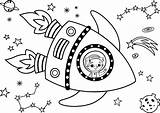 Astronaut Journey Astronauts Verbnow sketch template