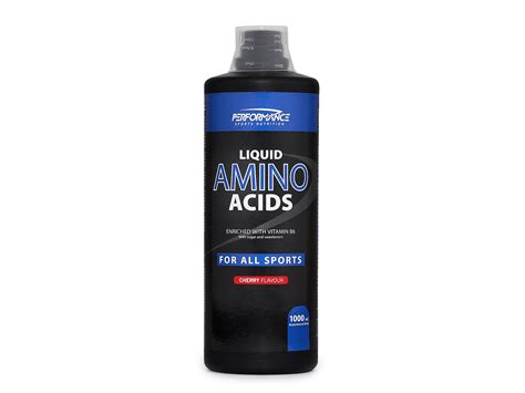 Amino Liquid Performance Liquid Amino Acids And Added Vitamin B6