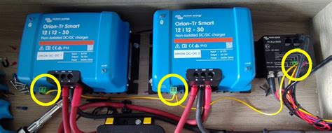 victron orion dc dc charger bms wiring vanlife outfitters