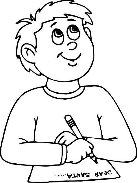 kids writing coloring pages coloring pages
