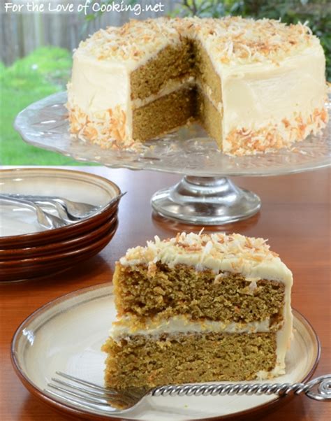 Carrot Cake With Brown Butter Cream Cheese Frosting For The Love Of