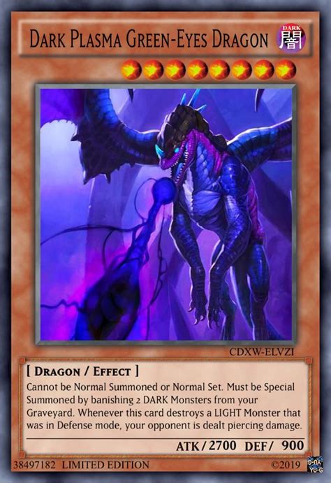 dragon card   rcustomyugioh