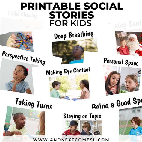 printable social stories  kids     hyperlexia resources