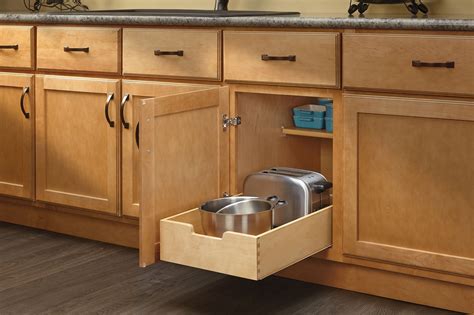rev a shelf 4wdb 15 medium wood base cabinet pull out drawer large
