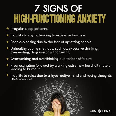 7 signs of high functioning anxiety anxiety quotes