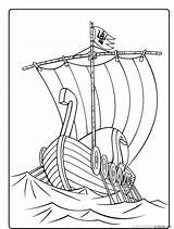 Viking Coloring Pages Ship Kids Vikings Longboat Colouring Wickie Ausmalbilder Fun Printable Drawing Wicky Wikinger Wikingerschiff Ausmalen Schiff Longship Clipart sketch template