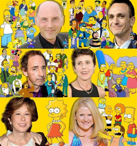 Meet The Faces Behind The Character Voices Of The Simpsons Simpsons