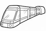 Dibujar Metros Trenes sketch template