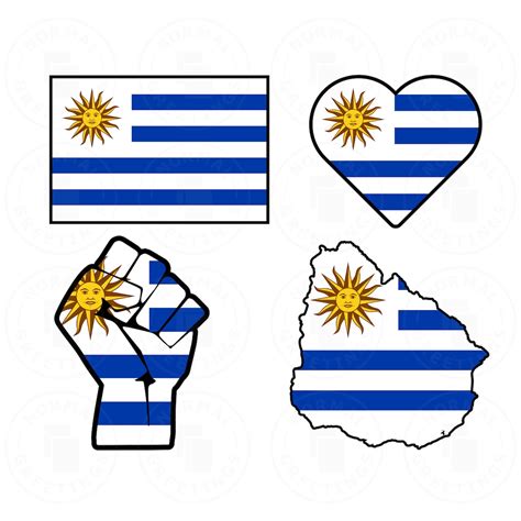 uruguay flag svg png bundle uruguayan flag bandera uruguaya latin