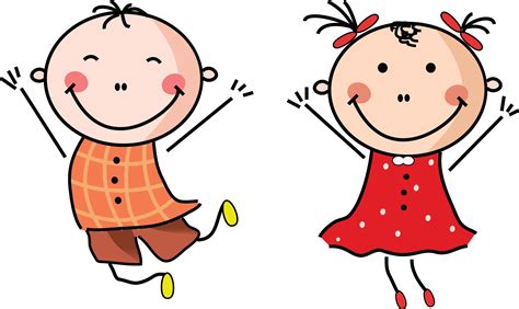 happy child clipart  getdrawings