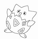 Coloring Togepi Pages Pokemon Choose Board sketch template