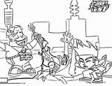Johnny Test Coloring Pages Getcolorings sketch template