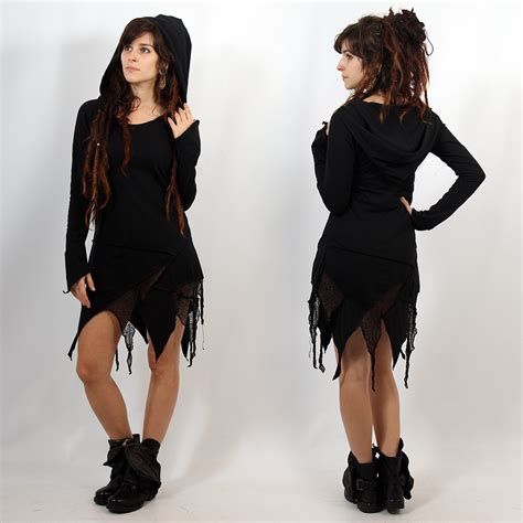 Knit Anya Tunic Dress Black