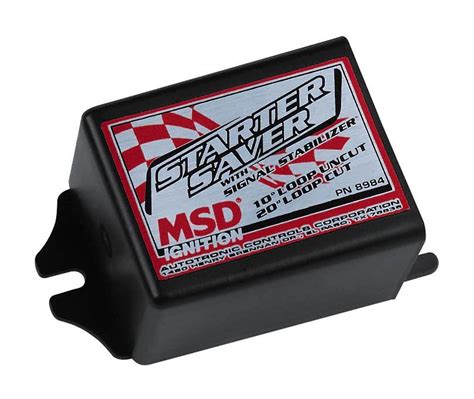 msd  msd starter saver  signal stabilizer