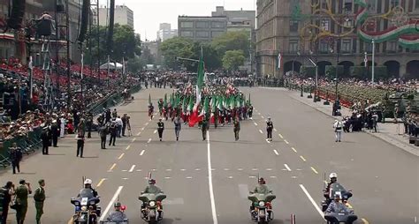 conozca la ruta del desfile del  de septiembre en la cdmx