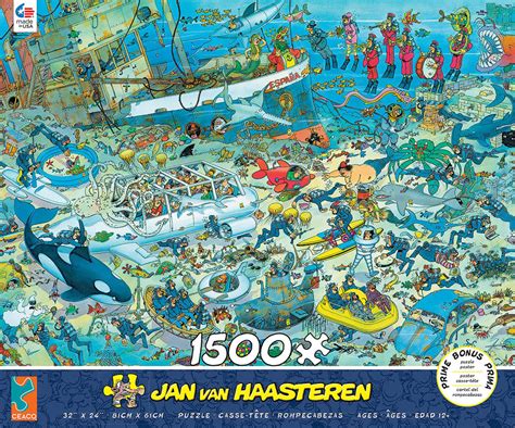 ceaco jan van haasteren undersea fun puzzle  pieces toys   canada