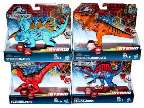 Jurassic World Hybrid Dinosaurs Spinosaurus Stegosaurus