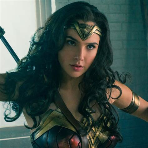 gal gadot tweets a picture from the wonder woman set popsugar