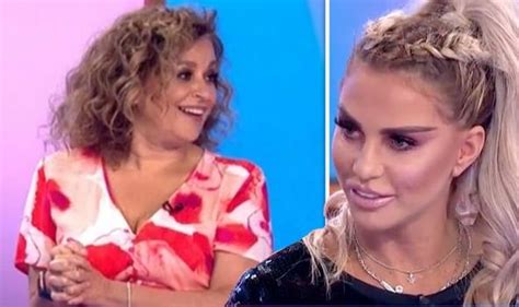 itv loose women katie price announces she s engaged to