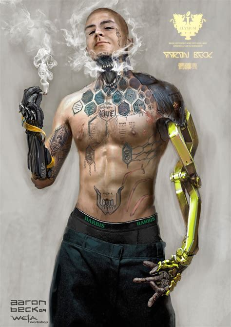 aaron beck cyberpunk character concept art characters cyberpunk art