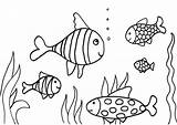Coloring Fish Small Pages Getdrawings sketch template