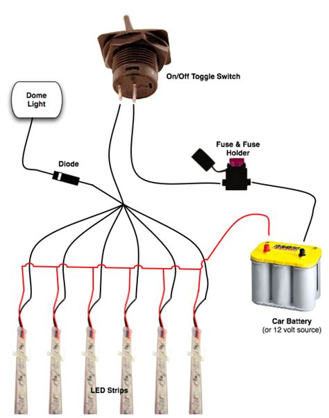 led strip light wiring diagram wiring diagram