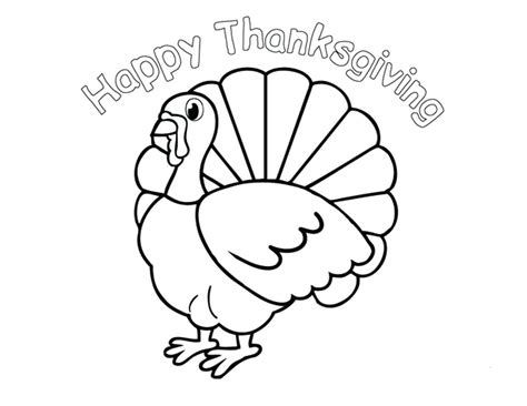 preschool turkey coloring page coloring pages