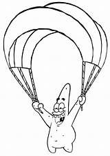 Parachute Parachutes sketch template