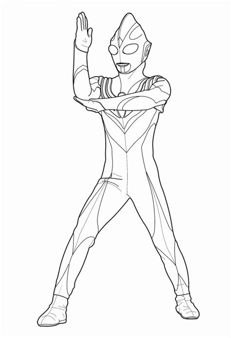 epic ultraman ginga coloring sheet angel pages sketch coloring page