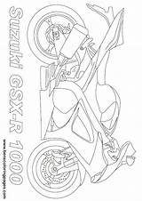Gsxr 1000 Coloring Suzuki Motorcycle Printable Handout Below Please Print Click sketch template