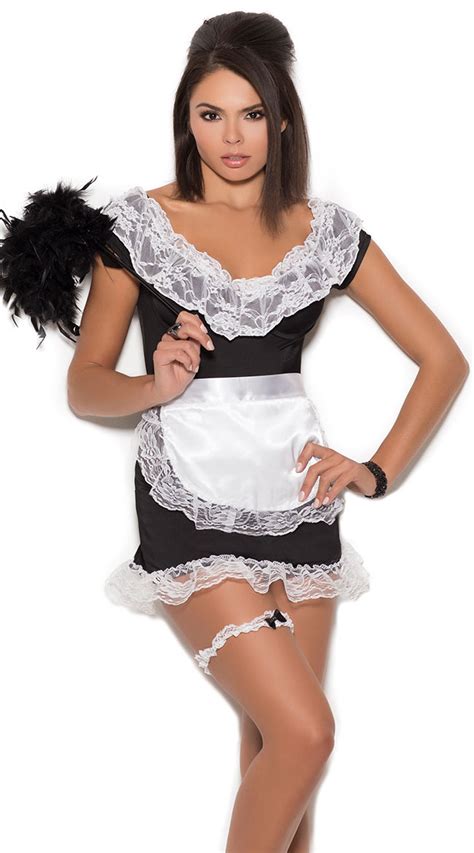 one size fits most womens ooh la la french maid costume 846073061384 ebay