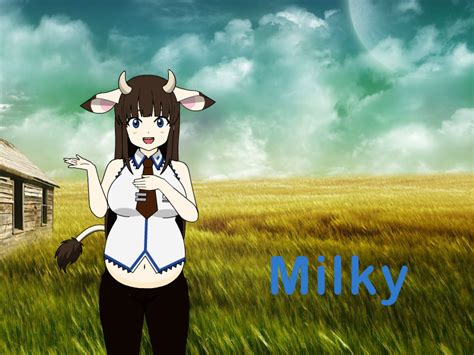 new kisekae oc milky the cow girl by batos2 on deviantart