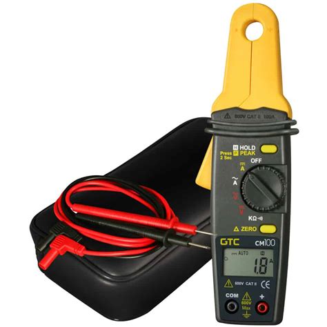 cm acdc current clamp meter general technologies corp