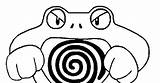 Pokemon Poliwhirl Coloring Pages sketch template