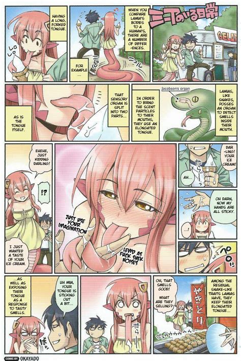 reading daily life with a monster girl [ecchi] original hentai by