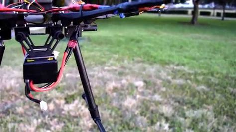cardinal drones  pro hexacopter retractable landing gear youtube