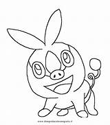 Pages Oshawott Coloring Template Pokemon sketch template