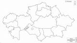 Kazakhstan Map Provinces Blank Outline Maps sketch template