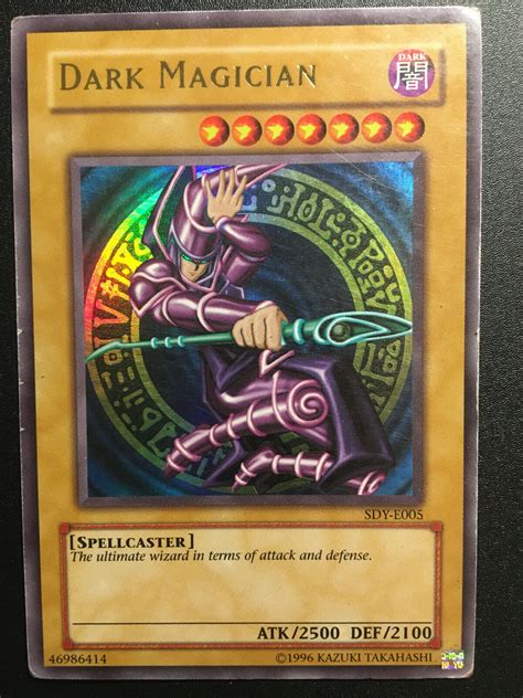 dark magician sdy  ultra rare yugioh card ebay