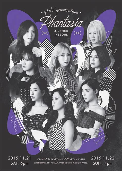 check out the posters for girls generation 4th tour