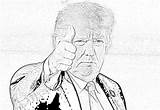 Trump Coloring Pages President Donald Filminspector Downloadable Attempted Nuclear Foreign Affairs Remove sketch template