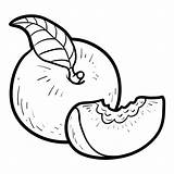Fructe Colorat sketch template