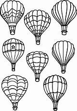 Balloon Air Hot Coloring Printable Pages Balloons Drawing Template Force Kids Getdrawings Print Getcolorings Color Ballon Search Choose Board Drawings sketch template