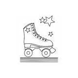 Colouring Rollerskates Lorelsberg sketch template