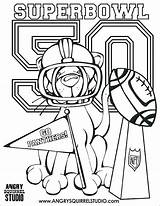 Coloring Pages Panther Panthers Football Broncos Denver Carolina Bowl Super Pink Drawing Printable Buffalo Bronco Superbowl Color Print North Head sketch template