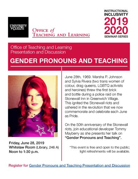 Gender Pronouns And Teaching Presentation And Discussion Social