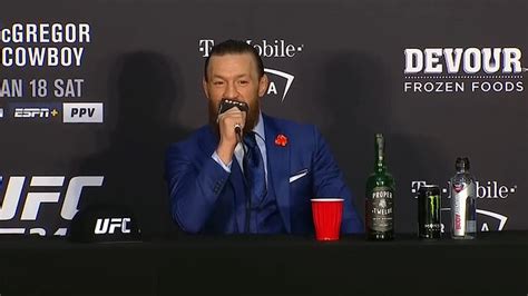 conor mcgregor post fight ufc 246 press conference metro