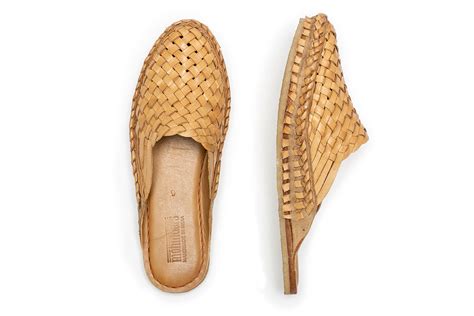 mohinders womens leather woven  sandals
