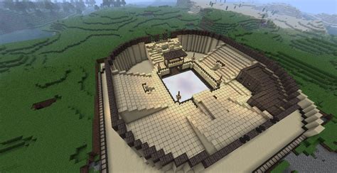 small spleef pvp arena sand minecraft map