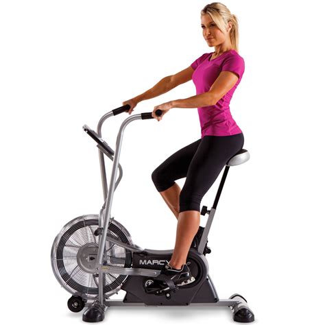 marcy air cardio fitness training equipment fan workout bike